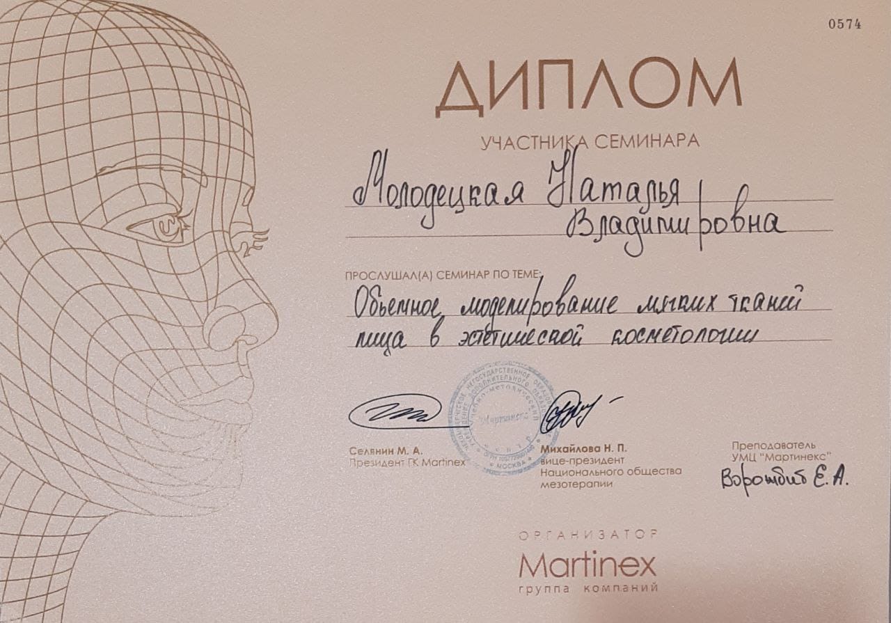 Молодецька Наталі Володимирівна